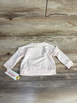 NEW Cat & Jack Rainbow Sweatshirt Pink sz 0-3m