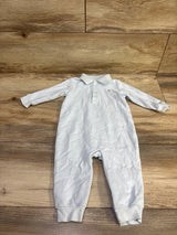 Ralph Lauren Soft Cotton Polo Coverall Blue sz 9m