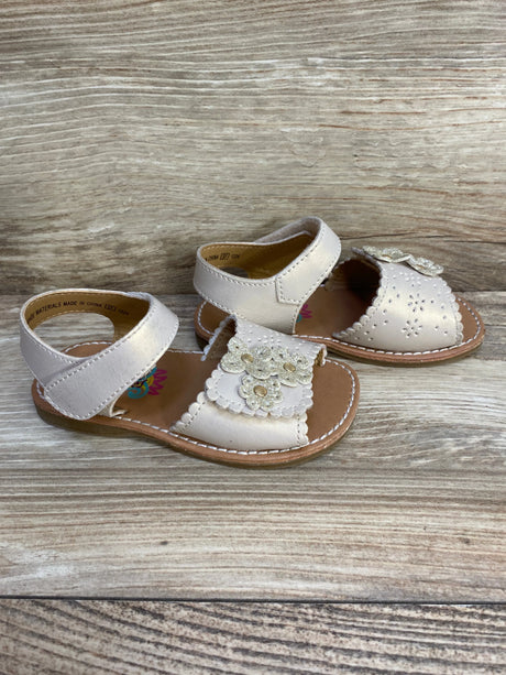 Rachel Faye Sandals Champagne sz 6c - Me n Mommy To Be