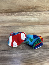 NEW 10pk Ankle Socks, Blue sz 0-6m