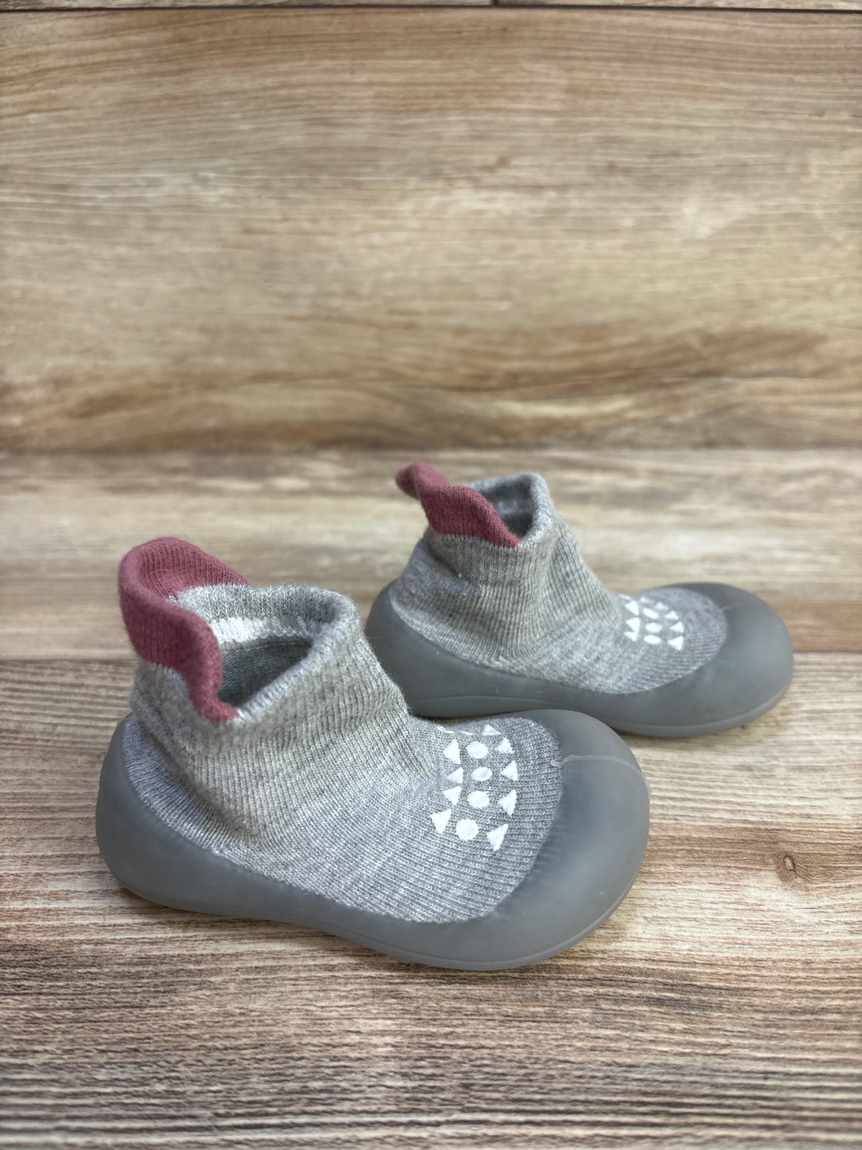 Bearbay Sock Shoes Grey sz 3/4c