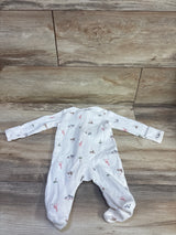 Just One You Waffle Knit Sleeper White sz 3m