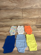 Koala Baby 6pk Tank Bodysuit Set Grey sz Newborn