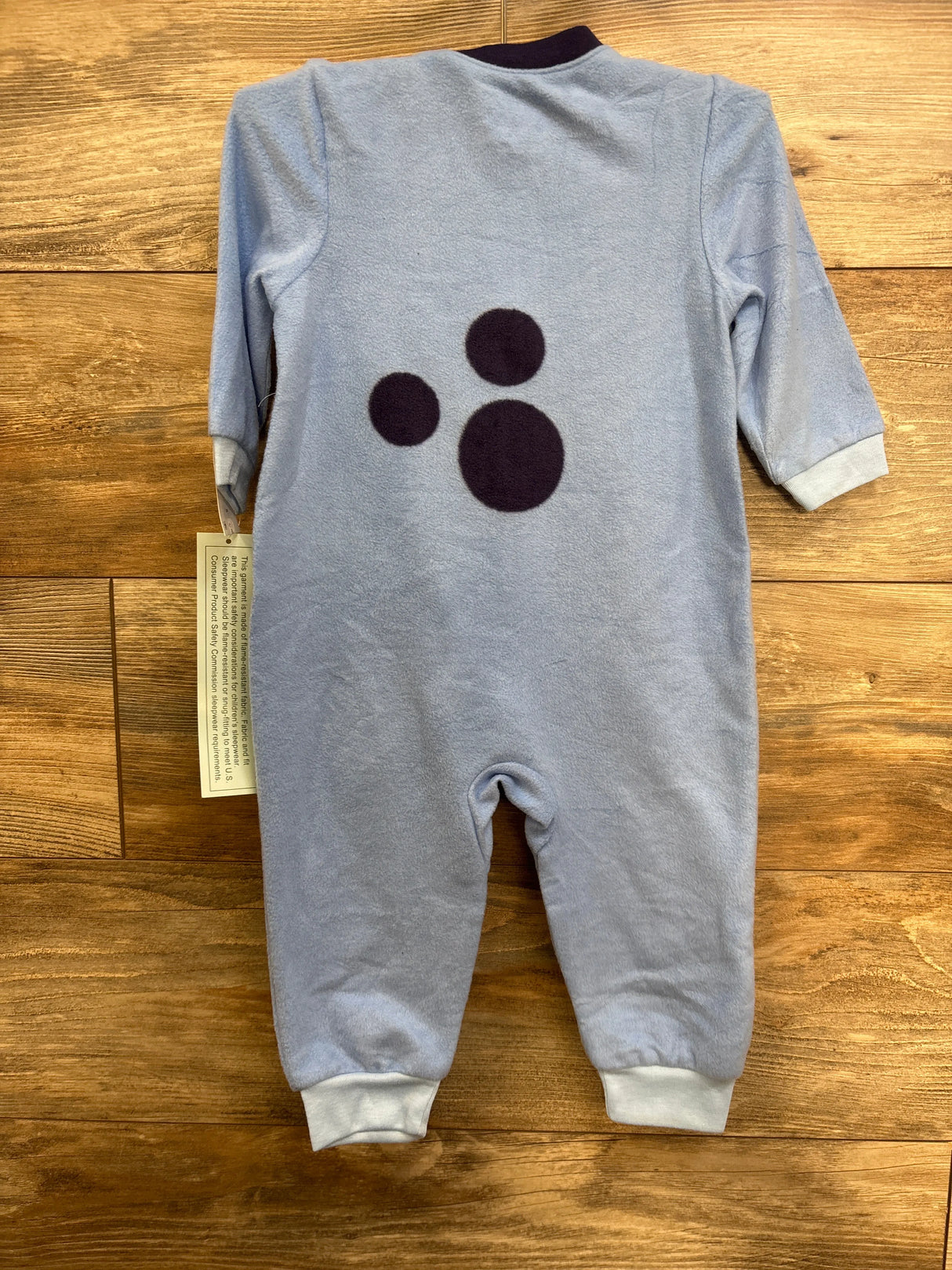 NEW Bluey 2pc Plush Sleeper and Hat Set Blue sz 18m