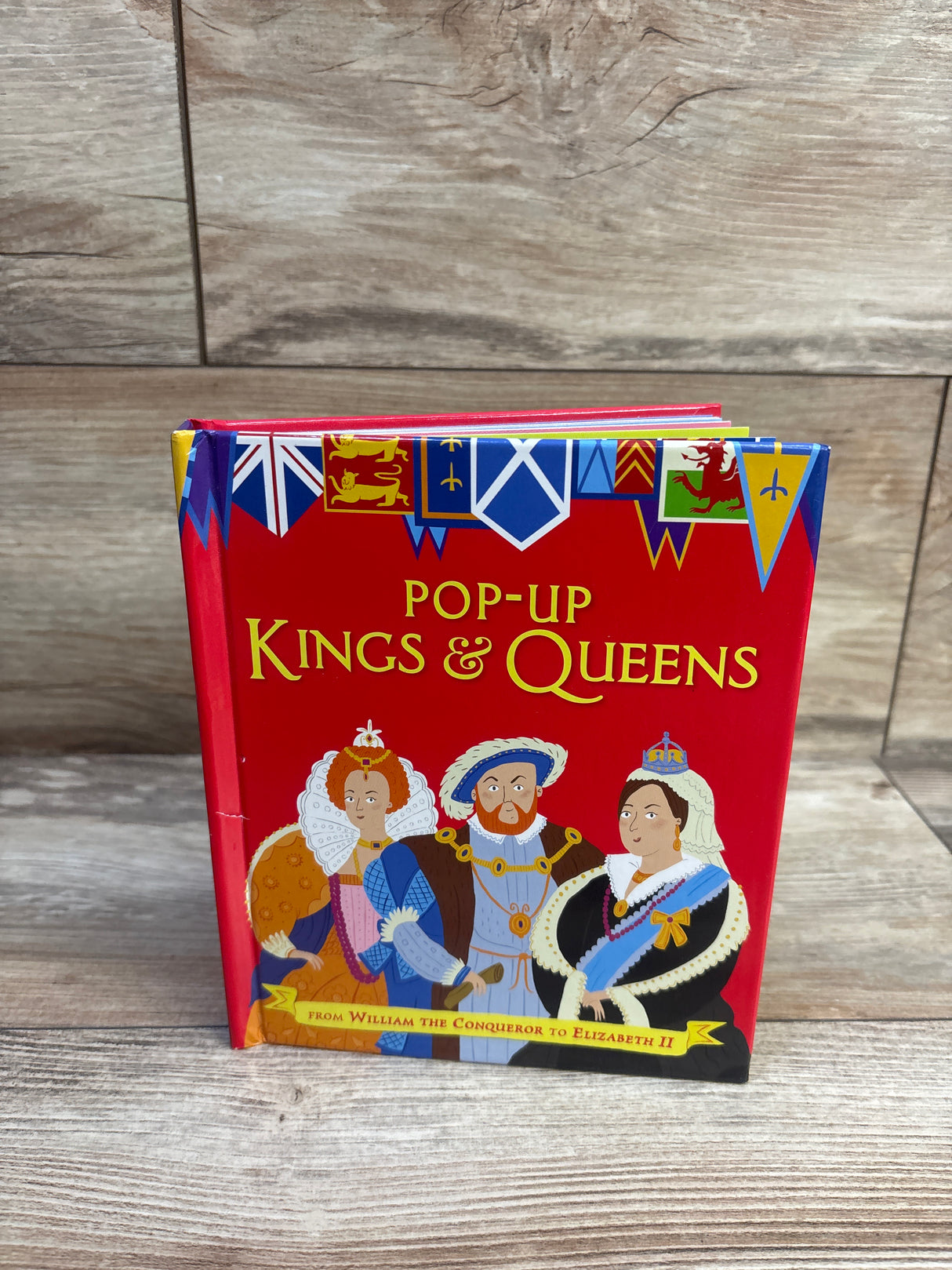 Pop Up Kings & Queens Hardcover Book