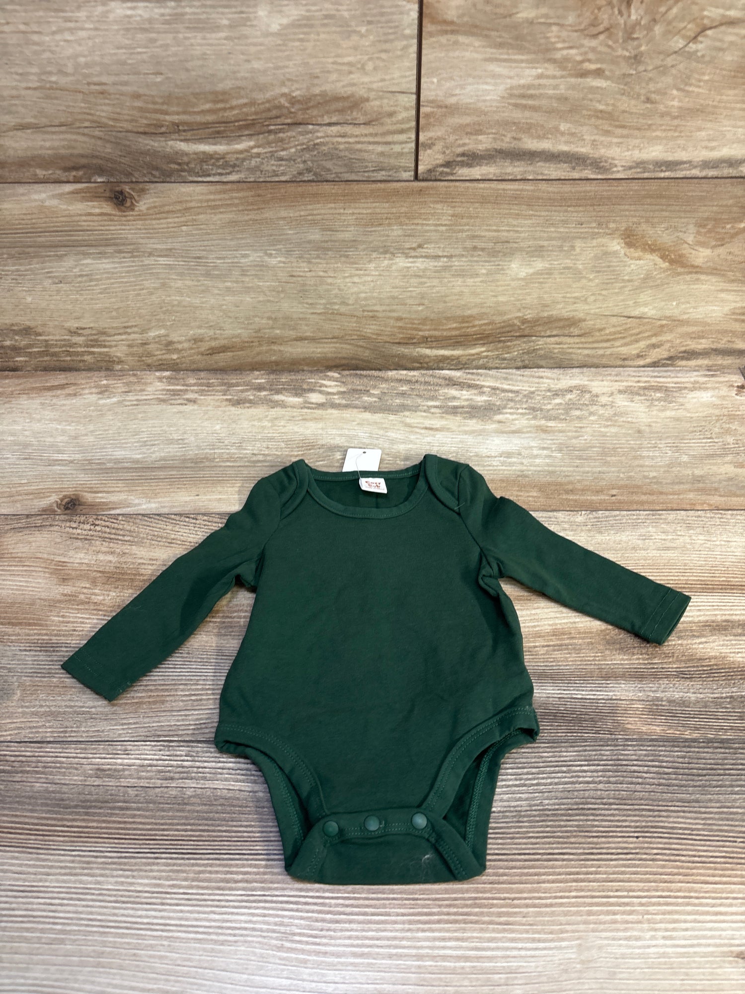 NEW Cozy Cub Long Sleeve Bodysuit Green sz 0-1m