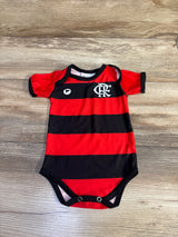 Torcida Baby Flamengo Bodysuit Red sz 0-3m