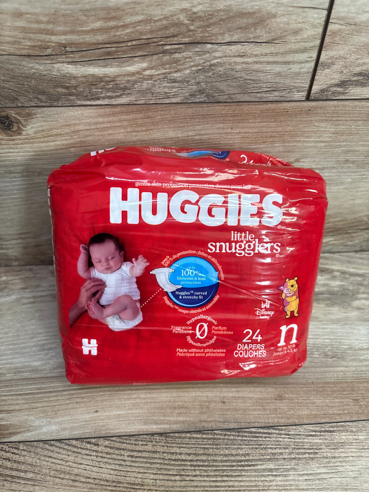 NEW Huggies Little Snugglers Diapers Size Newborn 24ct.