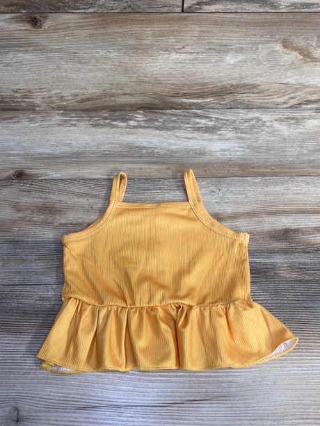 Shein Peplum Top Yellow sz 12-18m - Me n Mommy To Be