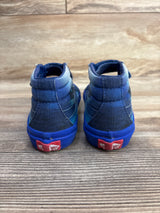 Vans Sk8-Mid Reissue V Discovery Shark Week, Blue sz 13c