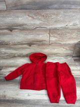 Ralph Lauren Hoodie & Joggers 2pc Set Red sz 24m