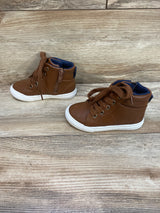 Cat & Jack Mateo High Top Sneakers Brown sz 7c