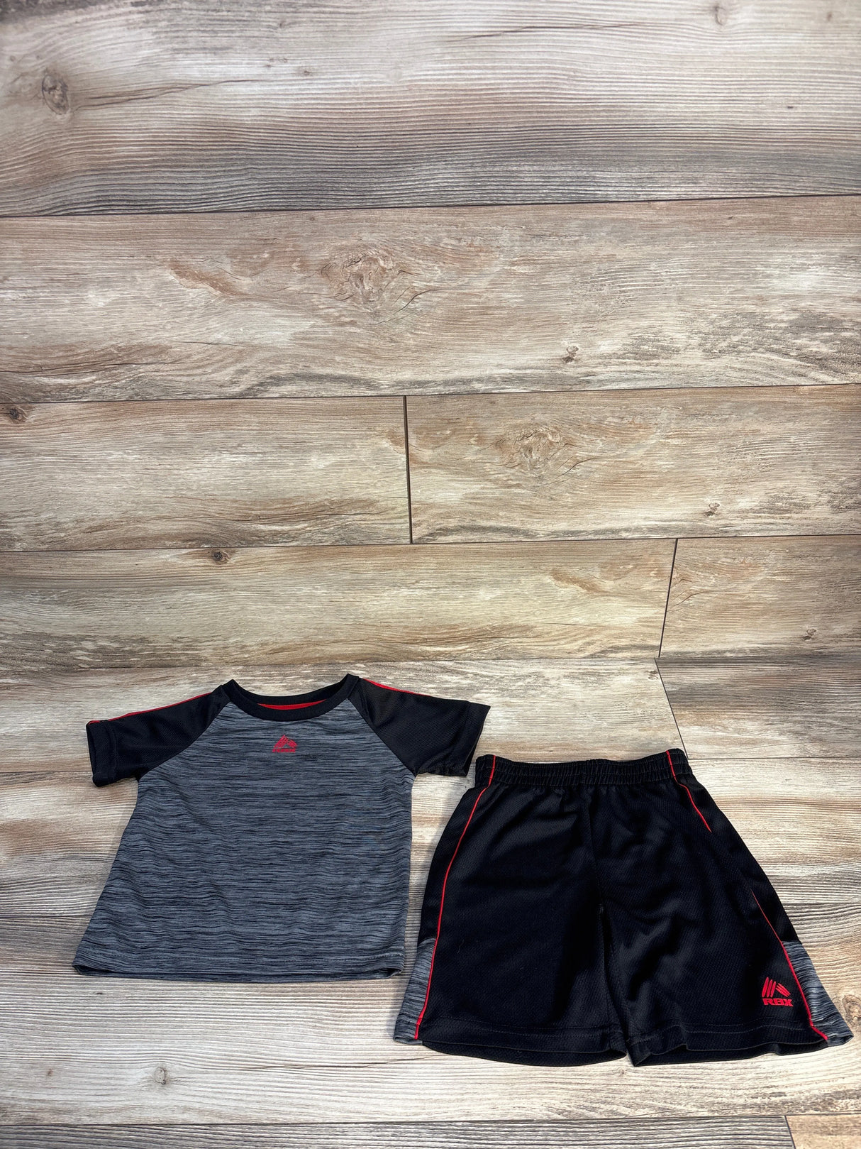 RBX 2pc Dri-Fit Shirt & Short Set Black sz 3T