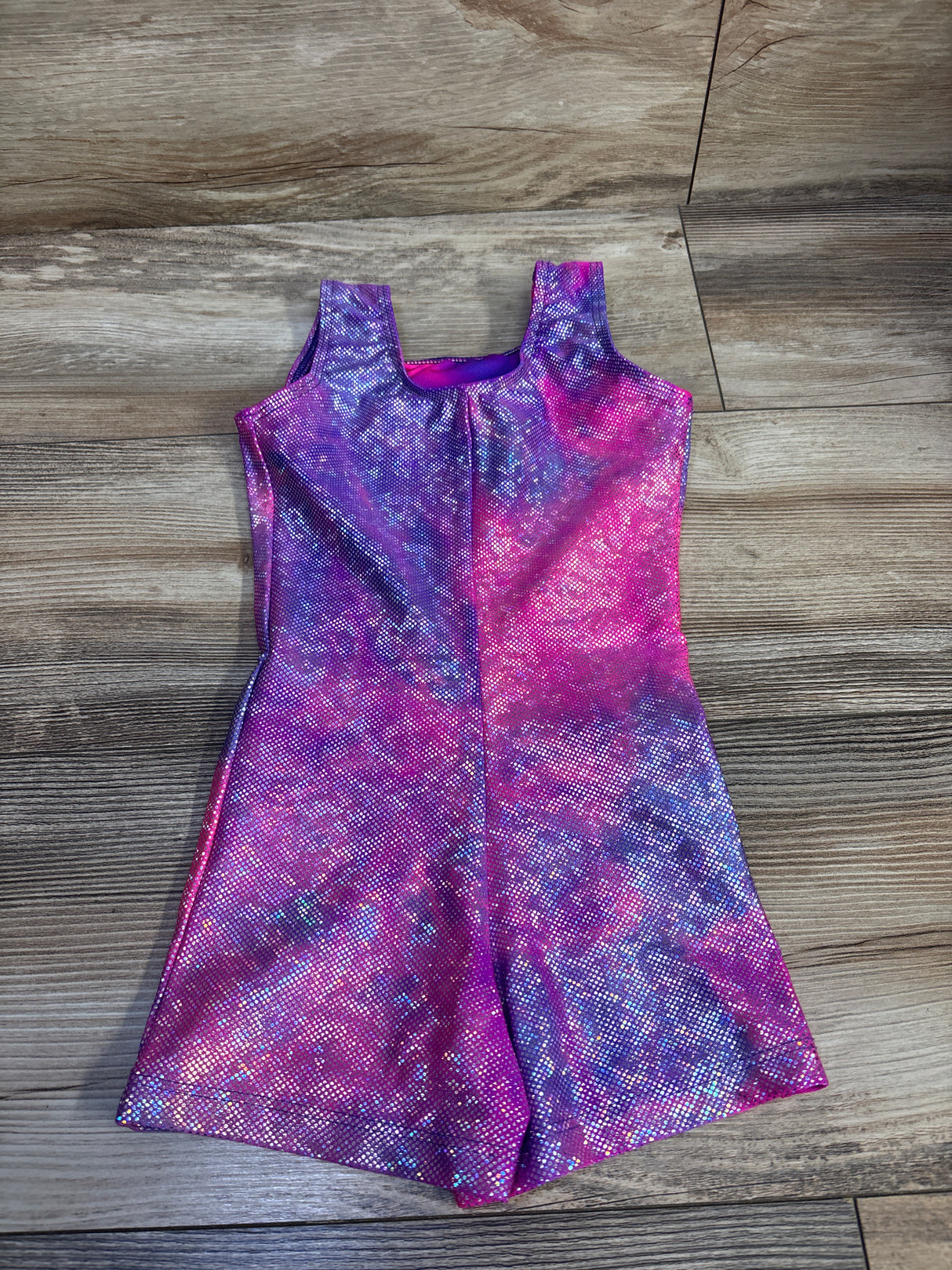 Destira Metallic Leotard Pink/Purple sz 5T