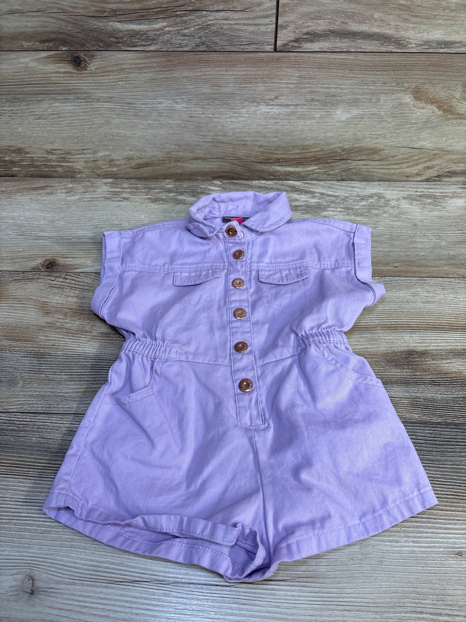 Vince Camuto Polo Shortie Romper Lilac sz 2T