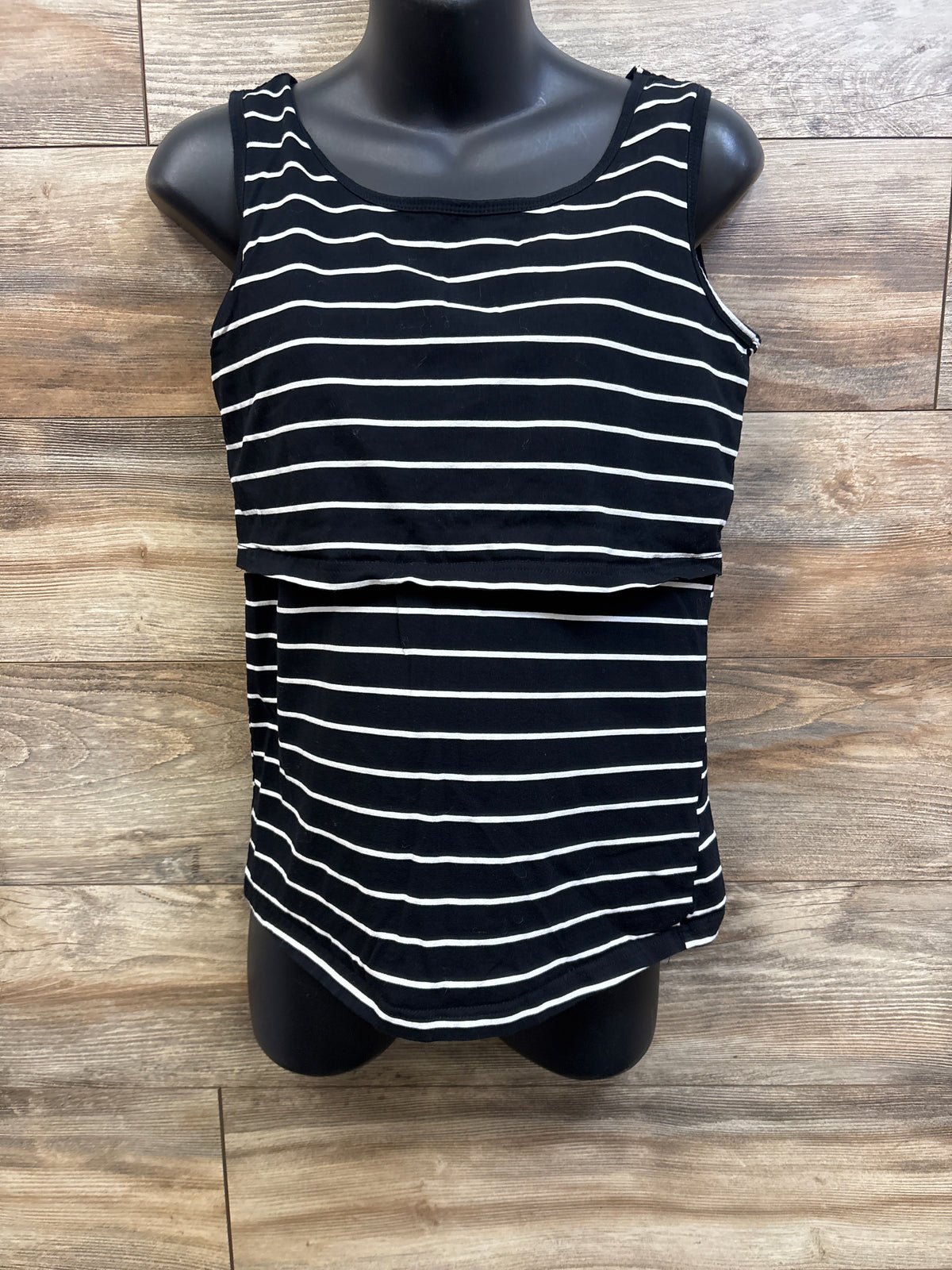 Bearsland Maternity Nursing Tank Top Black sz Medium
