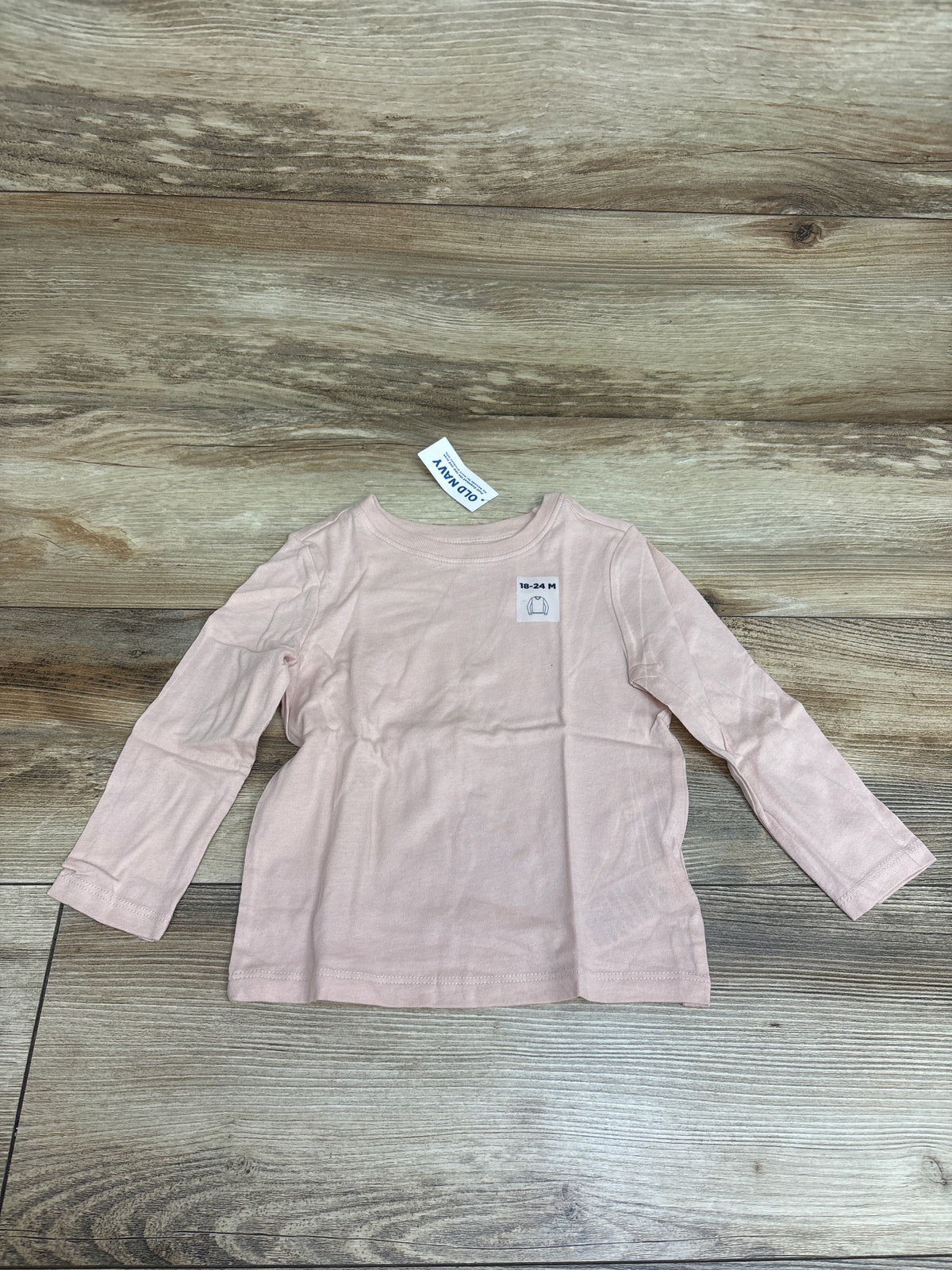 NEW Old Navy Long Sleeve Shirt Pink sz 18-24m