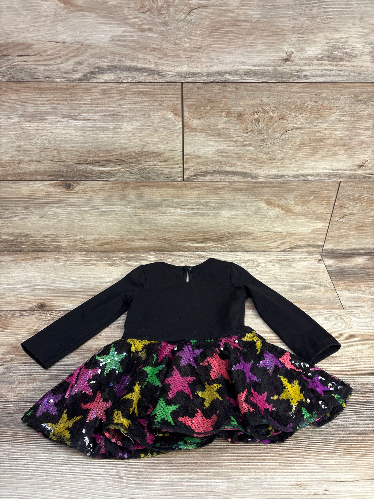 Counting Daisies 'Hocus Pocus' Long Sleeve Dress Black sz 18m