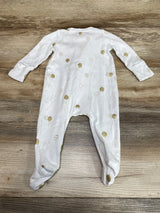 Baby Gap Brannans B-Day Off White Sleeper sz 0-3m