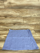 Cloud Island Muslin Swaddle Blanket Blue