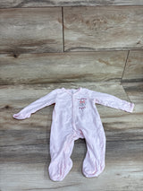 Disney Baby Minnie Mouse Snap Sleeper Pink sz 0-3m