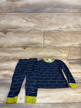 Aeropostale P.S. Striped 2pc Pajama Set Navy sz 5T