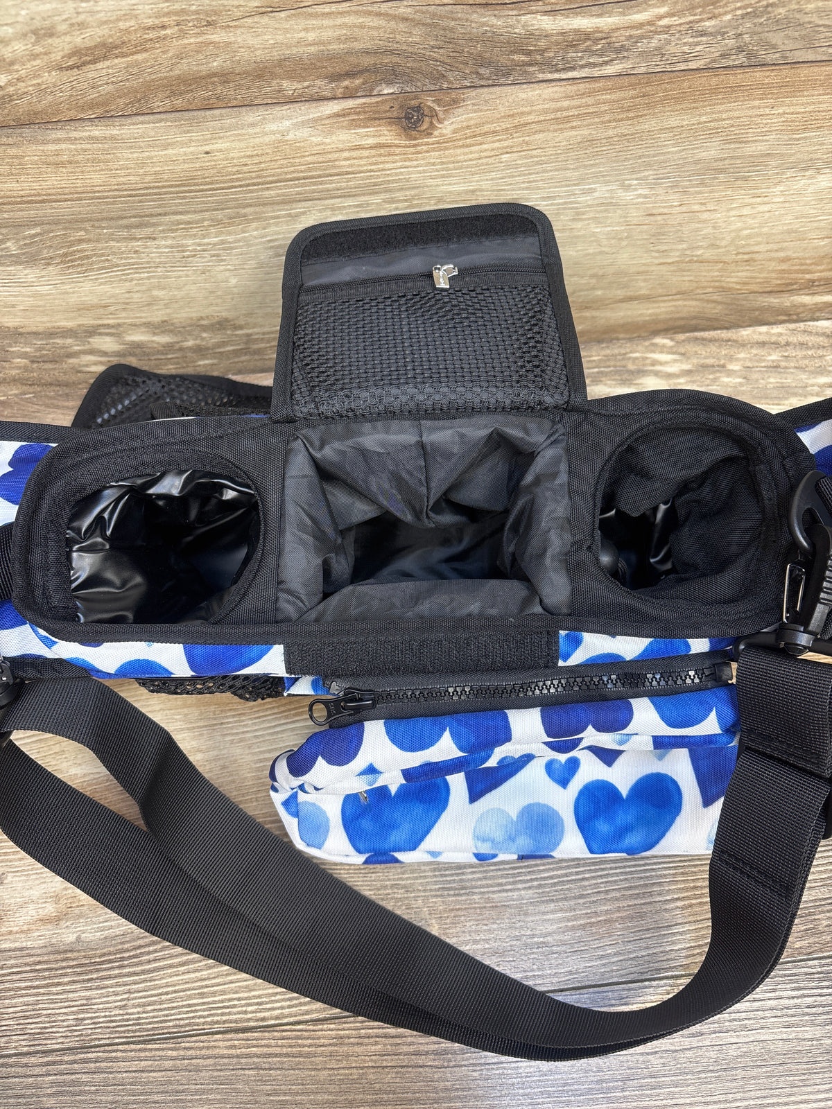 TOPDesign Universal Baby Stroller Organizer Heart Print