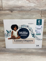 NEW Millie Moon Luxury Diapers Size 6, 54ct