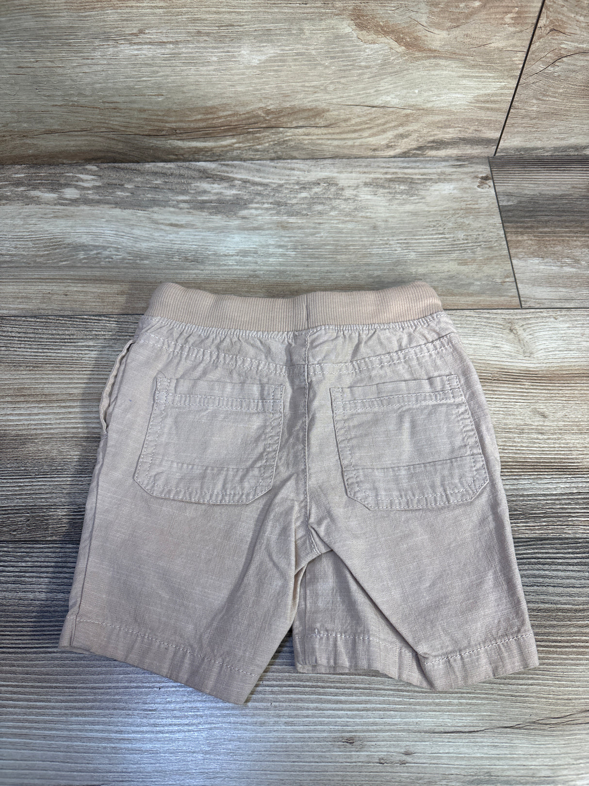 Cat & Jack Drawstring Twill Shorts Beige sz 3T