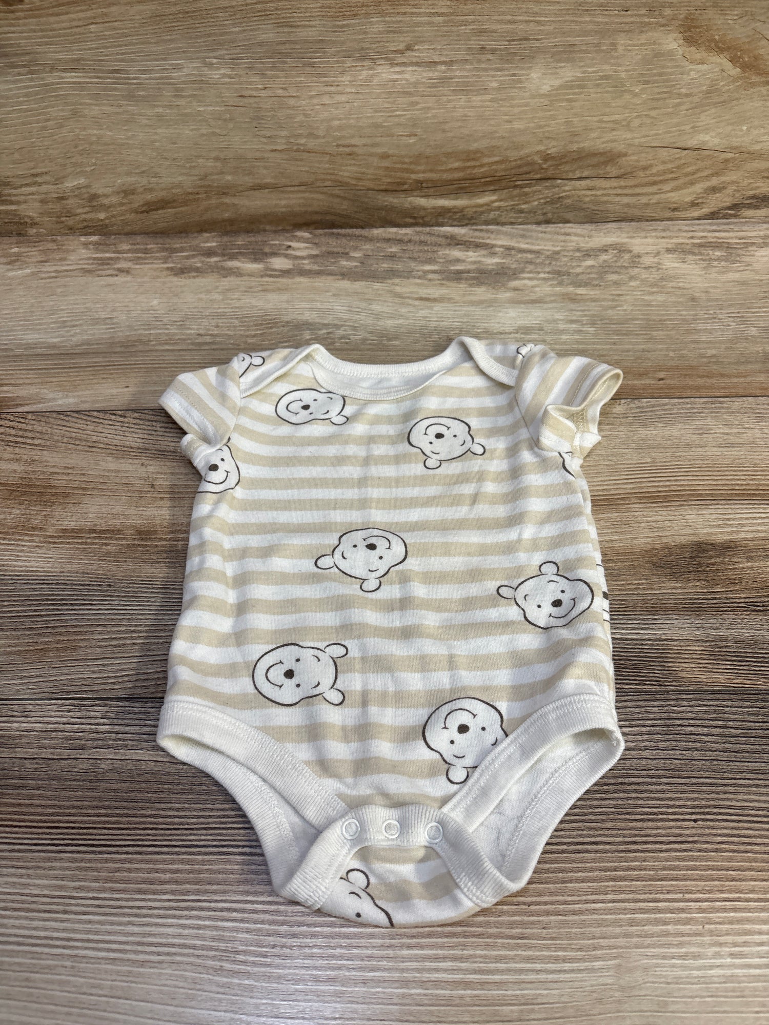 Disney Baby Winnie The Pooh Bodysuit Beige sz 3/6m