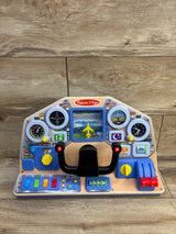 Melissa & Doug Wooden Jet Pilot Interactive Dashboard