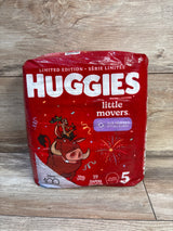 NEW Huggies Little Movers Diapers 19ct. Size 5