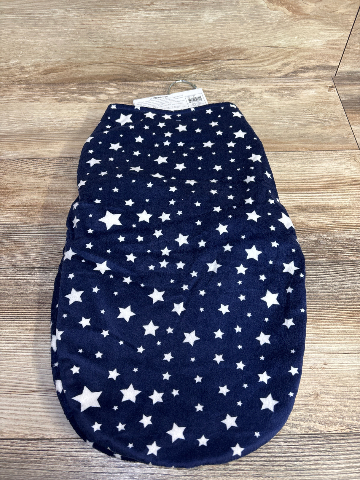 NEW Hudson Baby Velour Star Print Swaddle Wrap sz 0-3m