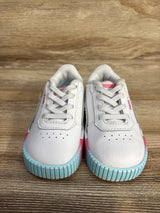 Puma Carina 2.0 Fade Sneakers White sz 7c