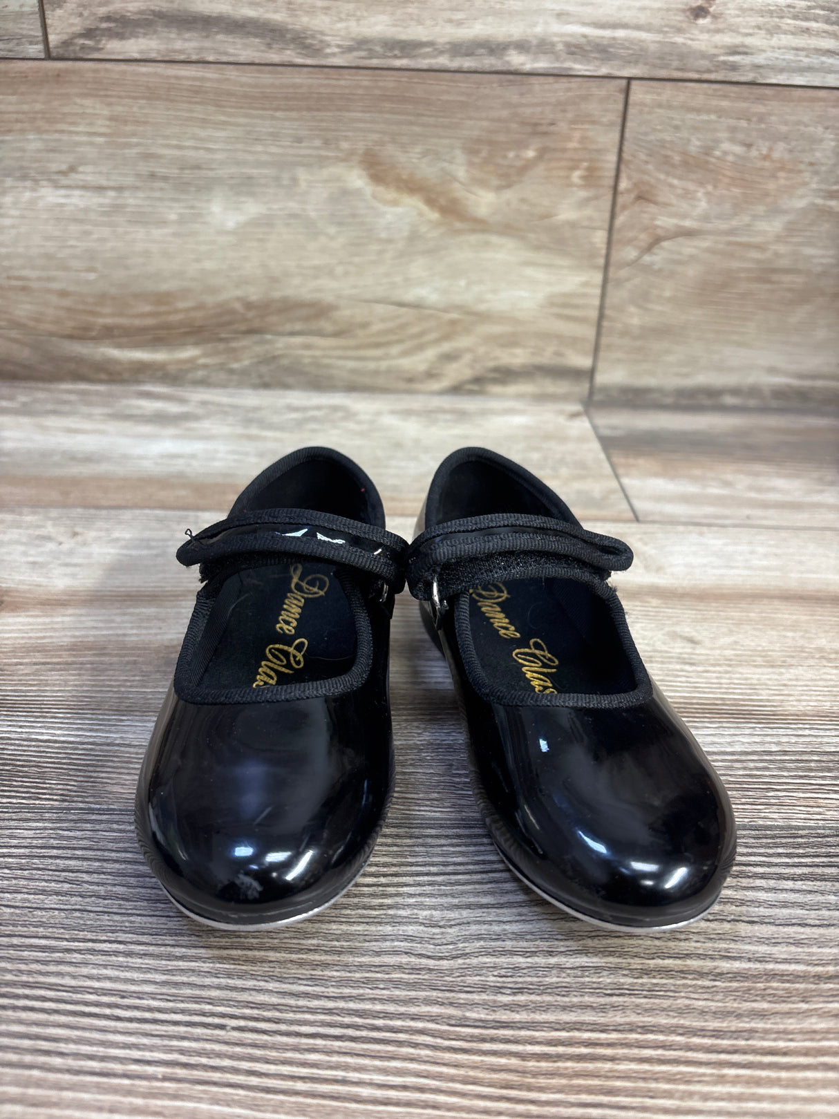 Dance Class Tap Shoes Black sz 9.5c