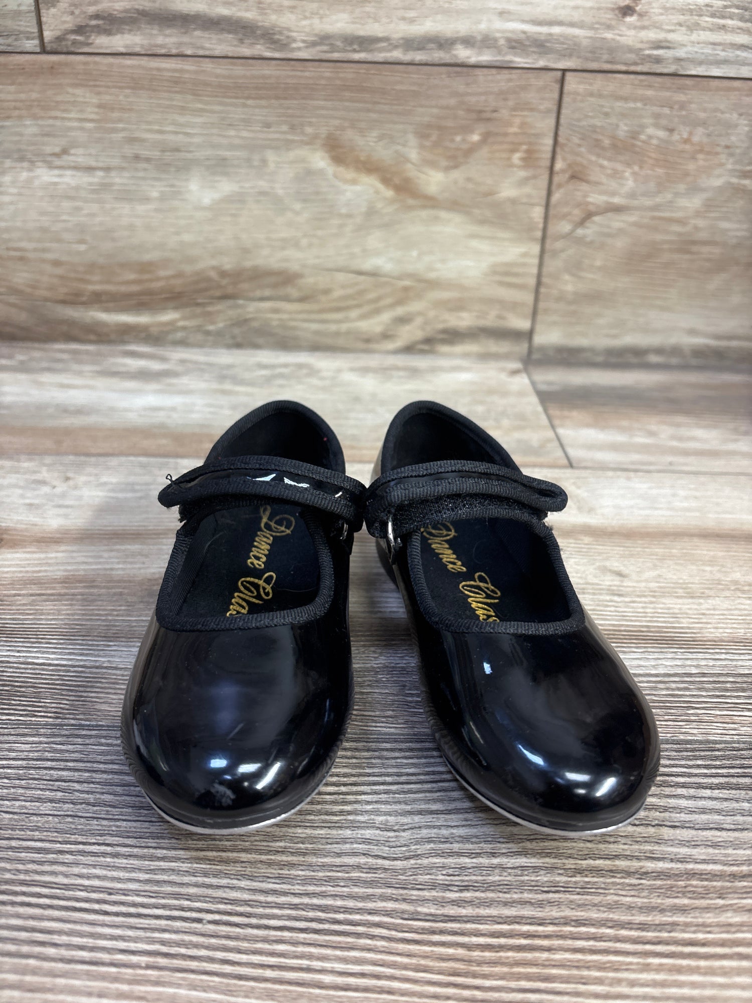 Dance Class Tap Shoes Black sz 9.5c