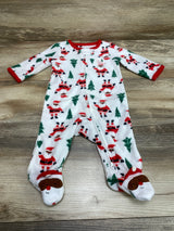 Just One You Santa Blanket Sleeper White sz 3m - Me n Mommy To Be