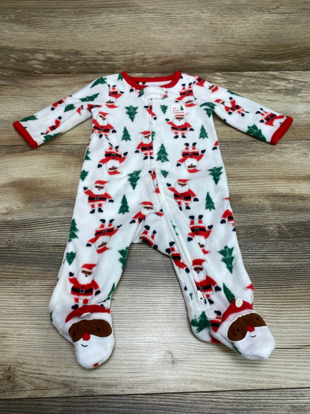 Just One You Santa Blanket Sleeper White sz 3m - Me n Mommy To Be