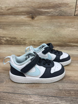 Nike Court Borough Low Recraft 'Anthracite/Glacier Blue' Sneakers sz 8c