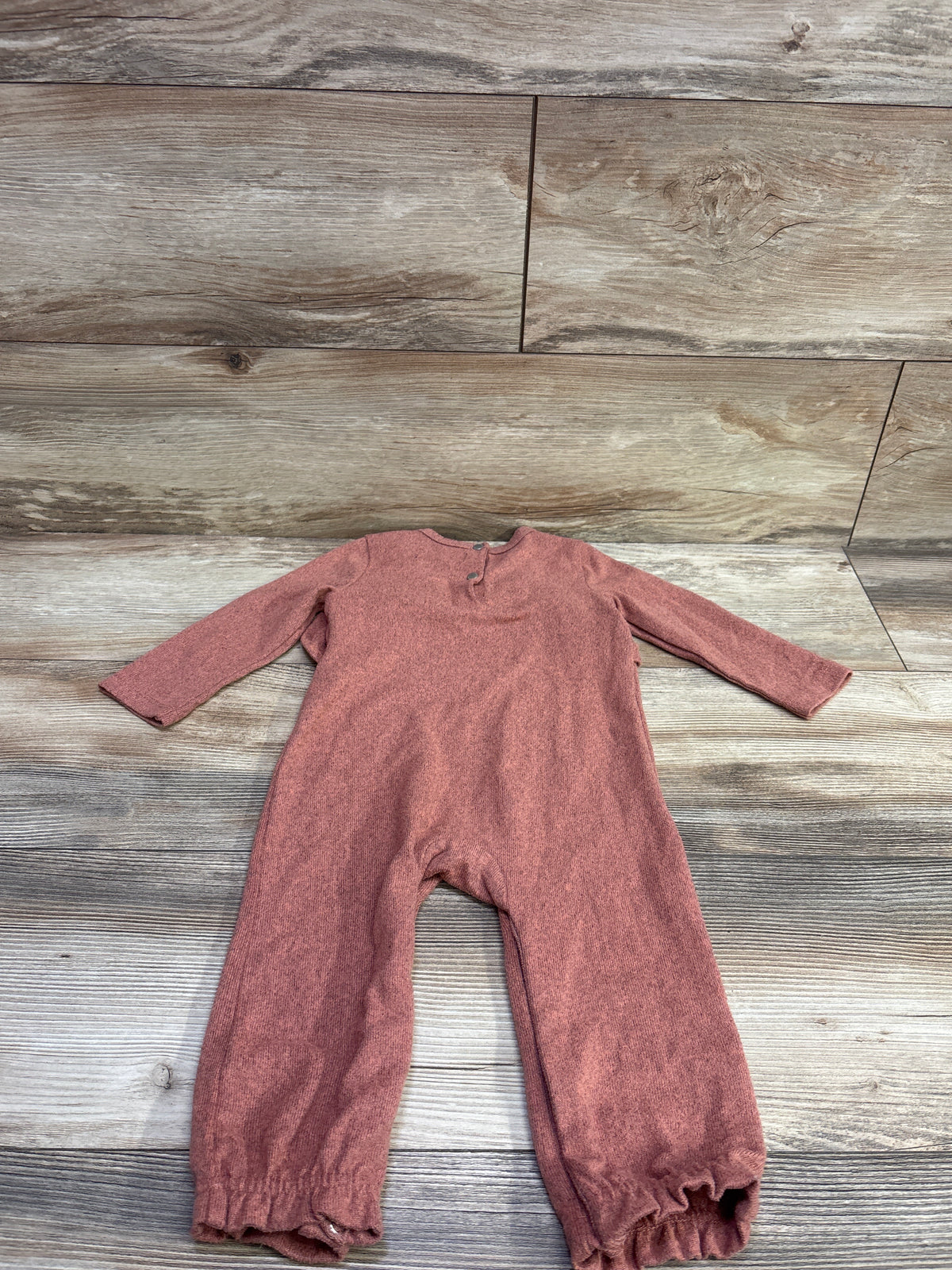 7 For All Mankind Knit Ruffle Coverall Pink sz 12m