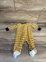 Carter's Striped Sleeper Yellow sz 3m