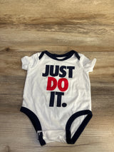 Nike Just Do It Bodysuit White sz 3m