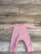 Disney Baby Waffle Knit Minnie Mouse Coverall Pink sz 12m