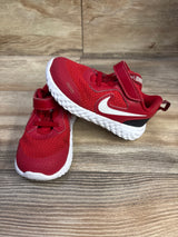 Nike Revolution 5 TDV 'Gym Red/White-Black' Sneakers sz 8c