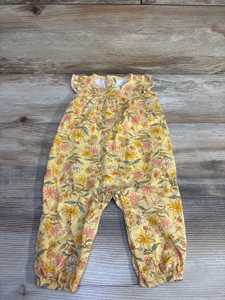 Carter's Floral Romper Yellow sz 6m - Me n Mommy To Be