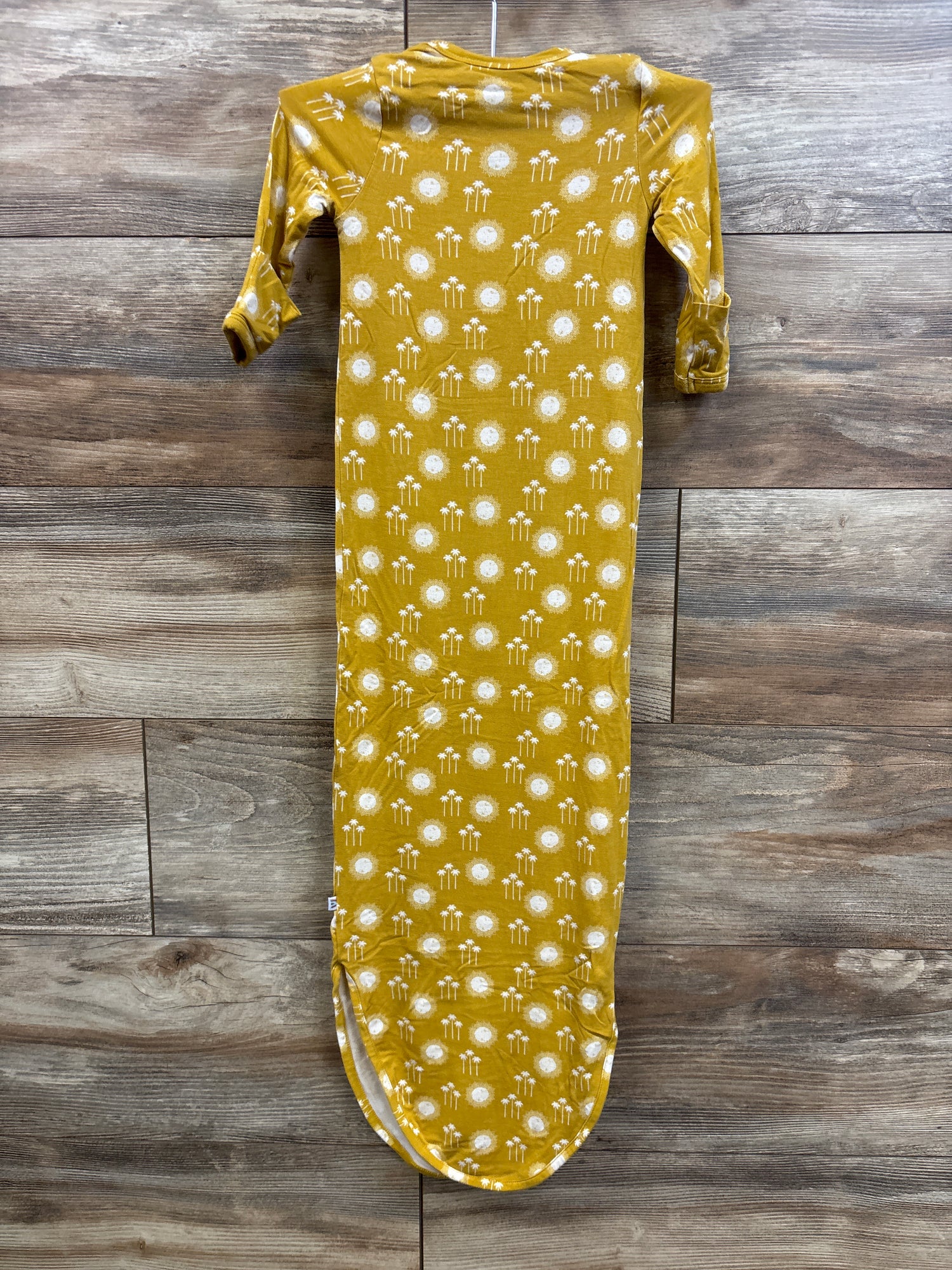 Emerson and Friends Bamboo Knot Gown Yellow sz Newborn