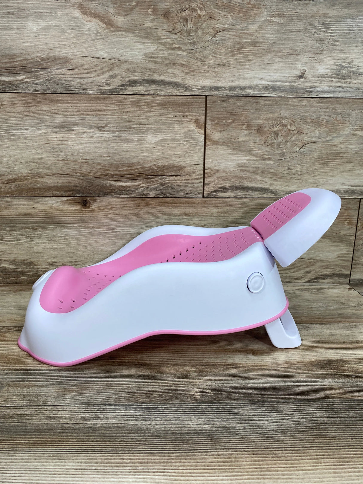 Pink Foldable Baby Bath Support