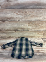 Old Navy Plaid Pocket Shacket Green sz 2T