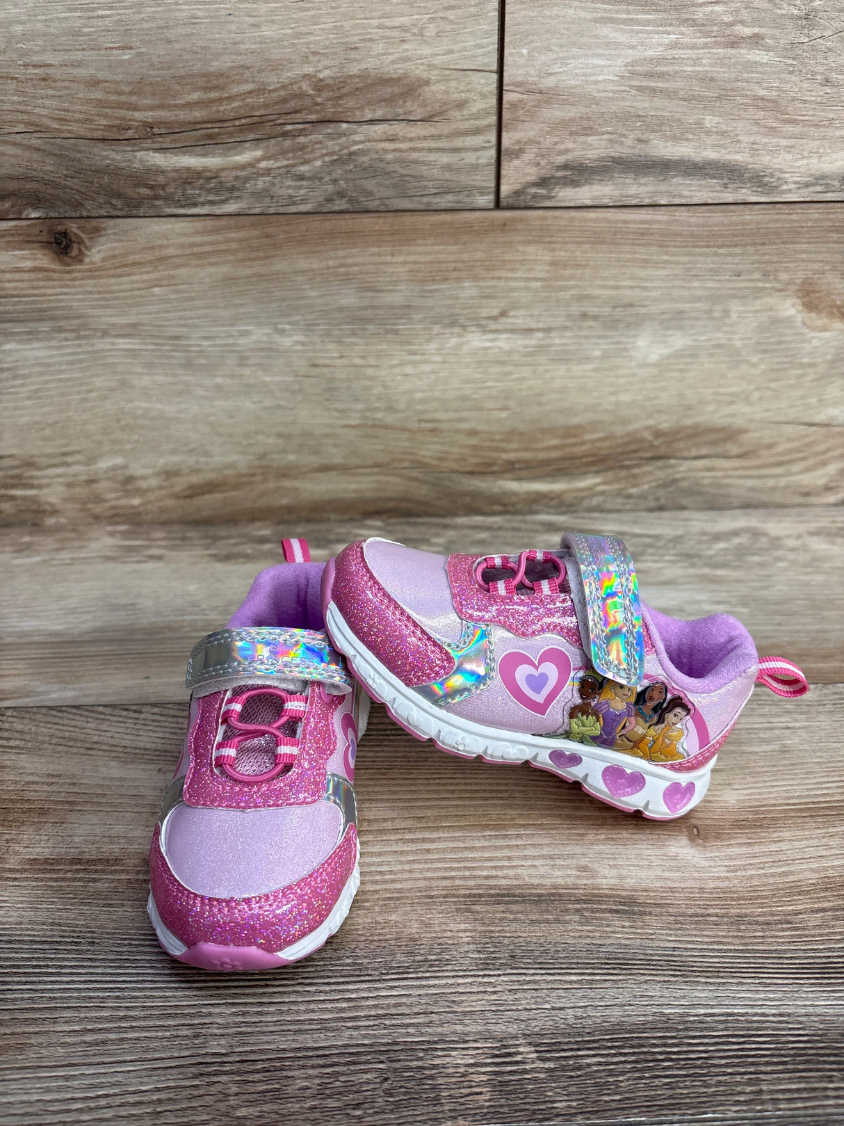 Disney Princess Light-Up Sneakers Pink sz 7c