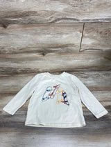 Art Class Skateboard Shirt Cream sz 4T